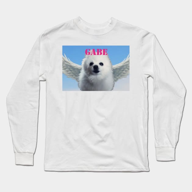 RIP GABE THE DOG Long Sleeve T-Shirt by FurryFox123